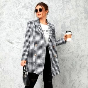 Shein plaid Blazer